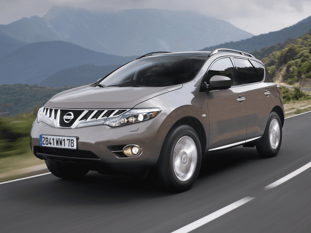 Bagagerumsmatta för Nissan Murano Z51 2008 - 2016